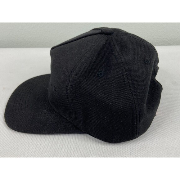 TESLA Hat Cap Snap Back Black On Black Adjustable Embroidered Logo Elon Musk Car - Picture 4 of 7